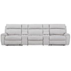 Signature Design by Ashley Social Pointe PC98802S14 5 pc Power Reclining Sectional