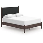 Signature Design by Ashley Pamytta PCB2614B12 Queen Upholstered Panel Platform Bed