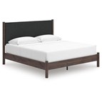 Signature Design by Ashley Pamytta PCB2614B28 King Upholstered Panel Platform Bed