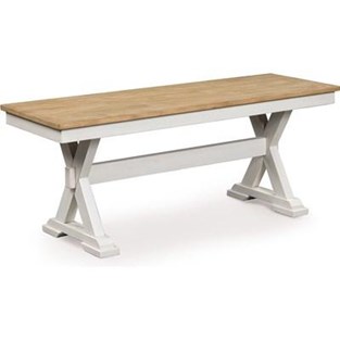 Signature Design by Ashley Purlaney PCD627-00 Large Dining Room Bench (Dining Seating - Benches)