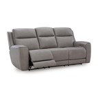 Signature Design by Ashley 5Z-Comfort PCU1090015 Power Reclining Sofa with Adjustable Headrest