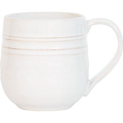 Juliska Bilbao Mug - Whitewash (Cups & Saucers - Mugs)