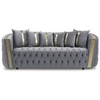 Minhas Furniture 1815 Sofa - Grey