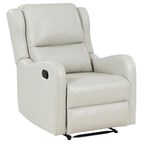 Coaster Furniture Kelsey 609373 Upholstered English Arm Recliner Chair - Ivory
