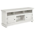 Coaster Furniture Payne 710052 60-inch TV Stand Media Console - Distressed White