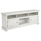 Coaster Furniture Payne 710053 70-inch TV Stand Media Console - Distressed White