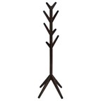 Coaster Furniture Margaret 983273 Solid Wood Coat Rack Clothing Hanger - Cappuccino