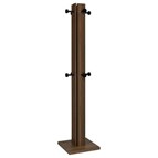 Coaster Furniture Rikkie 983281 Engineered Wood Coat Rack - Walnut