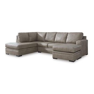 Signature Design by Ashley Amuleto 22405S2C 2 pc Sectional with Chaise (Sectionals - Stationary)