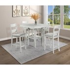 Crown Mark Lester 2631SET-DW 5 pc Dinette - Driftwood
