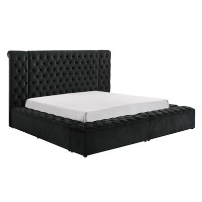 Crown Mark Liliana 5203BK-K King Bed - Black