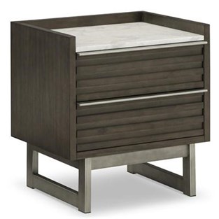 Ashley Arkenton B786-92 Two Drawer Night Stand (Nightstands - 2 Drawers)