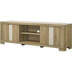 Crown Mark Rangley B6832-99 TV Stand - Driftwood