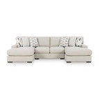 Benchcraft Laurelgrove 75105S7 3 pc Double Chaise Sectional