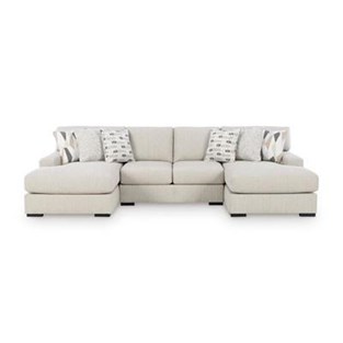 Benchcraft Laurelgrove 75105S7 3 pc Double Chaise Sectional (Sectionals - Stationary)
