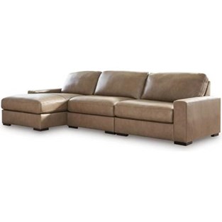 Benchcraft Veronella 76106S5 3 pc Sectional with Chaise (Sectionals - Stationary)