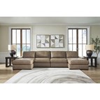 Benchcraft Veronella 76106S9 4 pc Double Chaise Sectional