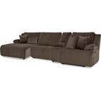 Signature Design by Ashley Top Tier 92705S12 4 pc Reclining Sectional with Chaise