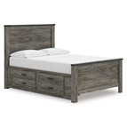 Signature Design by Ashley Frandern B4480B24 Full Panel Bed with Storage
