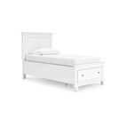 Signature Design by Ashley Fortman B680B24 Twin Panel Storage Bed