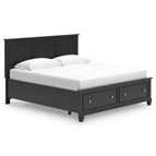 Signature Design by Ashley Lanolee B687B19 King Panel Storage Bed
