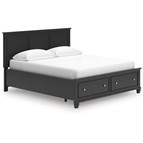 Signature Design by Ashley Lanolee B687B20 California King Panel Storage Bed
