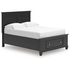 Signature Design by Ashley Lanolee B687B22 Full Panel Storage Bed