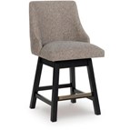 Signature Design by Ashley Neymorton D618-224 Upholstered Swivel Barstool