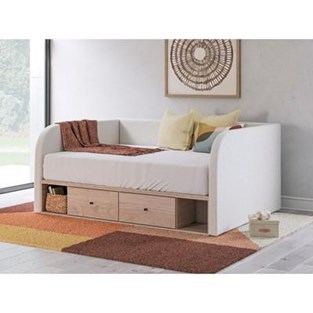 Signature Design by Ashley Arloster PCB1566B11 Full Upholstered Day Bed with Storage (Daybeds)