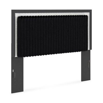 Signature Design by Ashley Zuraleus PCB3380-57 Queen Upholstered Panel Headboard
