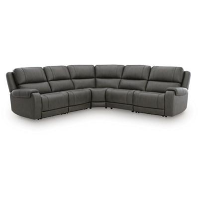 Signature Design by Ashley 5Z - Pittson PCU12600S6 5 pc Power Reclining Sectional