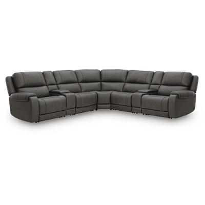 Signature Design by Ashley 5Z - Pittson PCU12600S7 7 pc Power Reclining Sectional