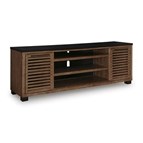 Signature Design by Ashley Kallari W737-78 XL TV Stand with Fireplace Option