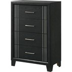 Crown Mark Charlie B9235-4 Chest - Charcoal