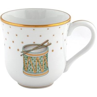 Herend Christmas Mug - Drum (Cups & Saucers - Mugs)