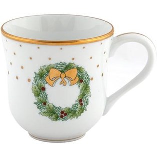 Herend Christmas Mug - Wreath (Cups & Saucers - Mugs)