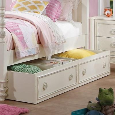 Acme Furniture Dorothy BD02263 Trundle (Twin)-Optional - Ivory
