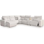 Signature Design by Ashley ModMax II 65907S19 6 pc Power Reclining Sectional with Chaise and Console