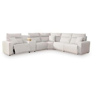 Signature Design by Ashley ModMax II 65907S36 6 pc Reclining Sectional with Console (Sectionals - Reclining)