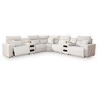 Signature Design by Ashley ModMax II 65907S9 7 pc Power Reclining Sectional with Chaise and Audio Consoles