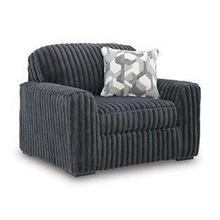 Signature Design by Ashley Midnight-Madness 9810523 Chair and a Half (Chairs - Stationary)