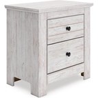 Signature Design by Ashley Makidern PCB1171-92 Two Drawer Night Stand