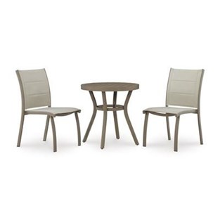 Signature Design by Ashley Mission Beach PCP200-050 Chairs with Table Set (Outdoor Seating - Sets)