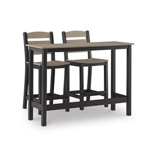 Signature Design by Ashley Shoreline Beach PCP221-113 Counter Table Set (Outdoor Dining Sets - 3-Piece)
