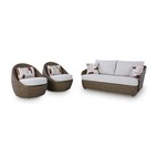 Signature Design by Ashley Double Point PCP503-070 Love/Swivel Chairs Set