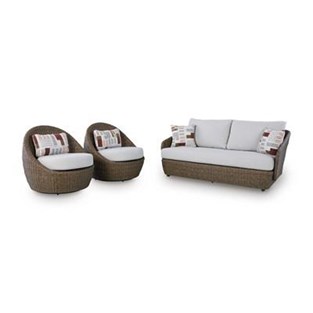 Signature Design by Ashley Double Point PCP503-070 Love/Swivel Chairs Set (Outdoor Seating - Sets)