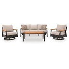 Signature Design by Ashley Carmel Highlands PCP513-081 Sofa/Chairs/Table Set