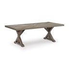 Signature Design by Ashley Laguna Heights PCP790-625 Rectangular Dining Table with Umbrella Option