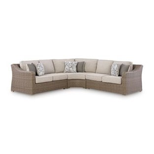 Signature Design by Ashley Laguna Heights PCP790P1 3 pc Outdoor Sectional (Outdoor Seating - Sectionals)