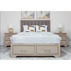 Mako Wood Furniture Nova King Storage Bed